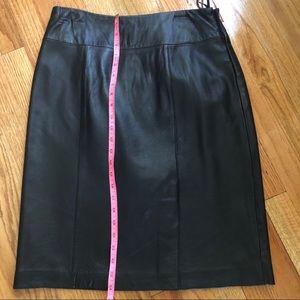 Leather Skirt